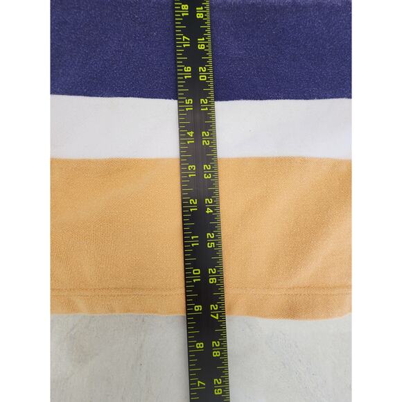 CHAPS Ralph Lauren Men's Polo Shirt SZ XL Stripes 90's - Picture 11 of 11